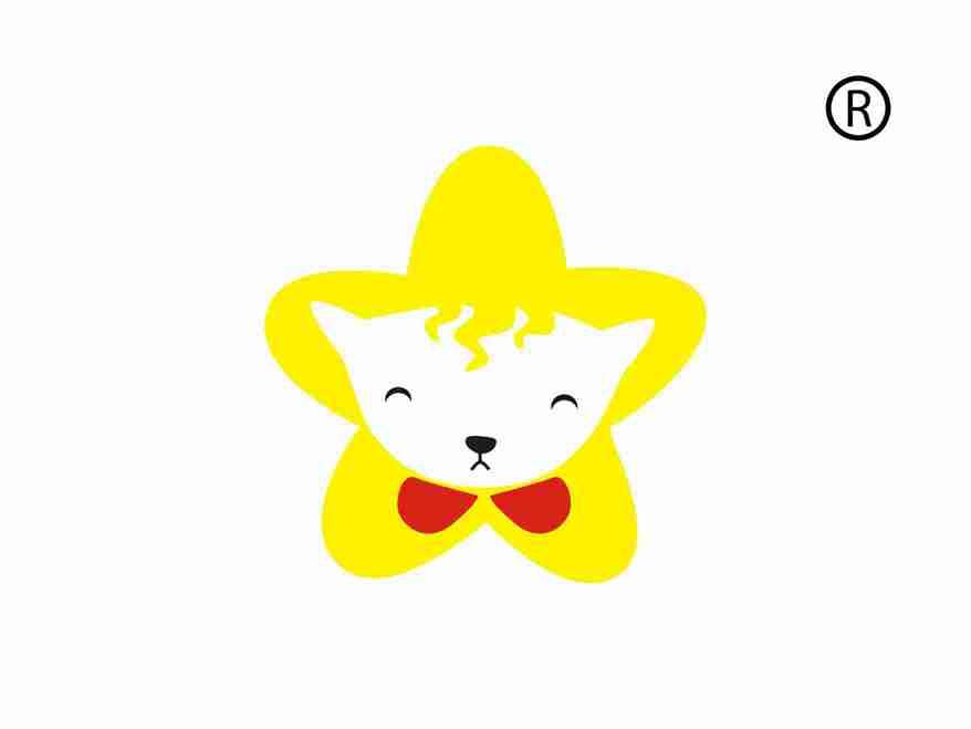 五星猫咪图形