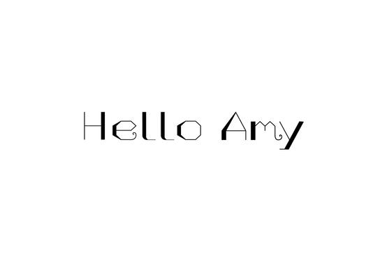 Hello Amy