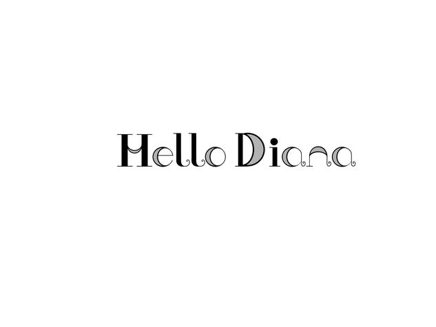 Hello Diana