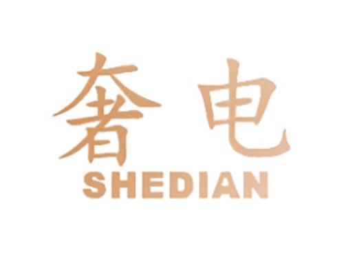 奢电