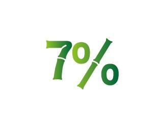 7%
