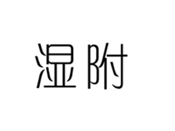 湿附