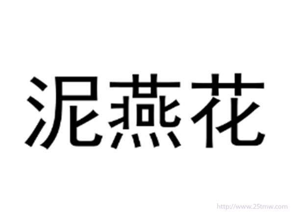泥燕花