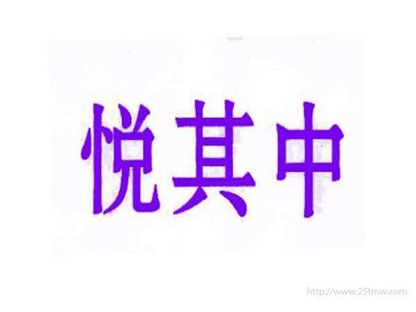 悦其中