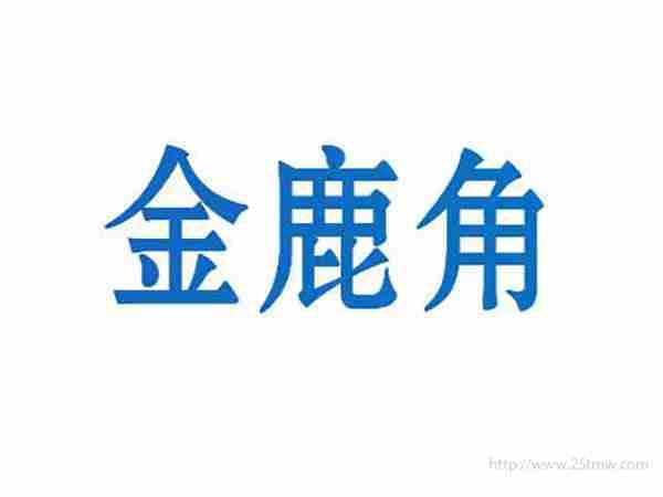 金鹿角