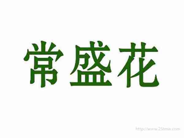 常盛花
