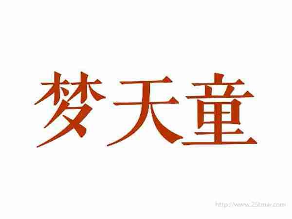 梦天童