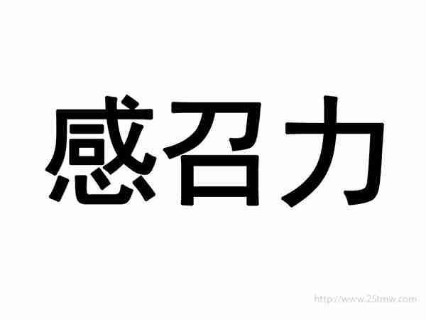 感召力