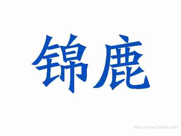 锦鹿