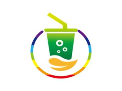 图形奶茶杯