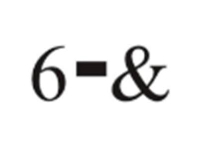 6-&