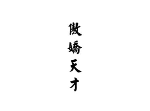 傲娇天才
