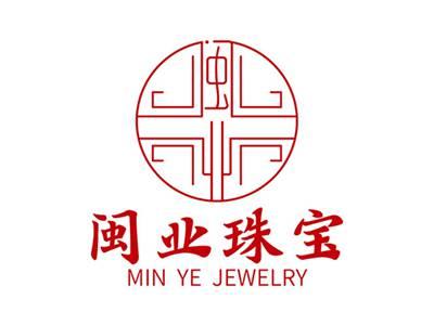 闽业珠宝+英文+图形