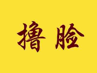 撸脸