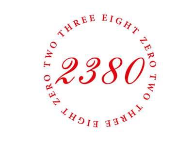 2380TWOTHREEEIGHTZEROTWOTHREEEIGHTZERO