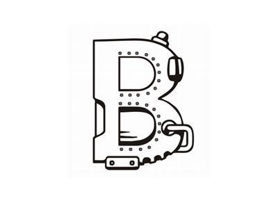 B