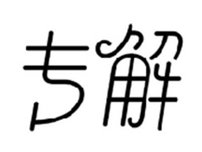 专解